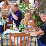 Beers in Skopelos in the Sporades Islands