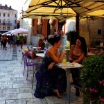 Coffee in Split Old Town - courtesy of the Croatian National Tourist Board
