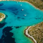 Aerial photograph of the Sporades Islands