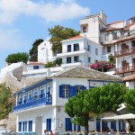 Skopelos Town, Sporades, Greek Building