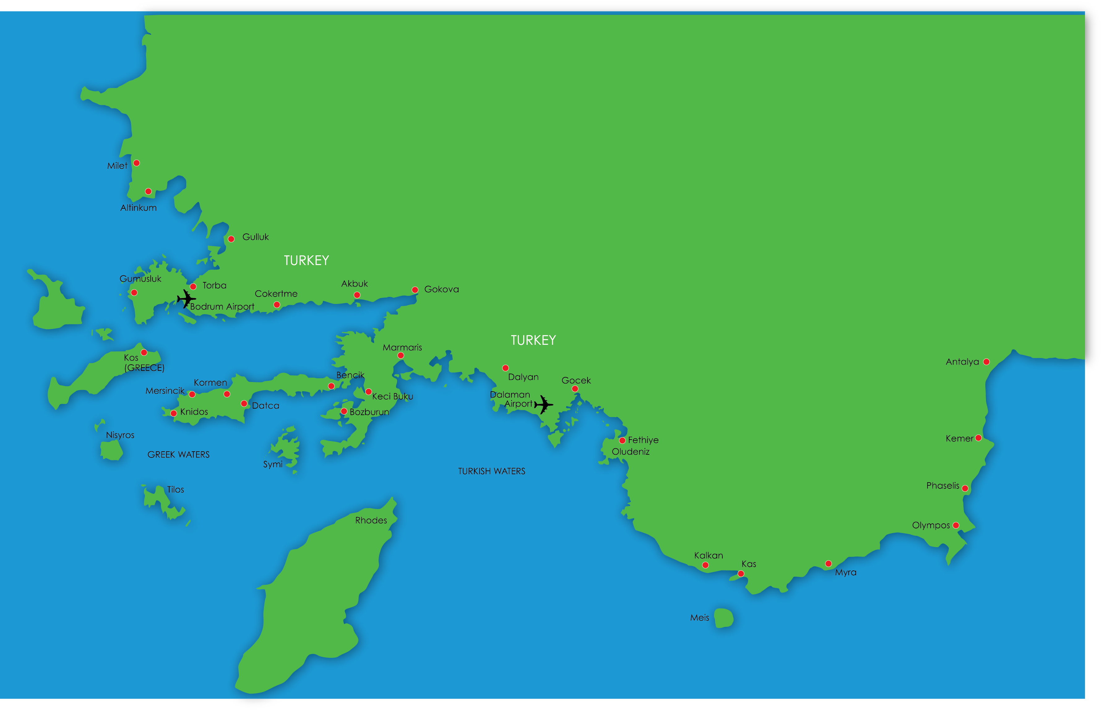 Turkey map