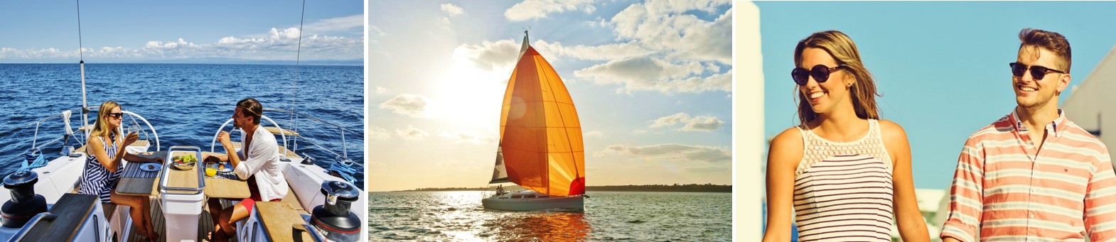Couples Sailing Triple Picture 2