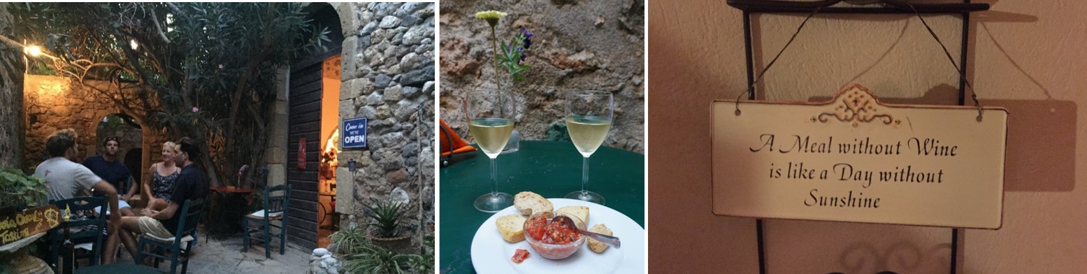 Saronic Foodie Monemvasia Wine Tasting Triple Picture