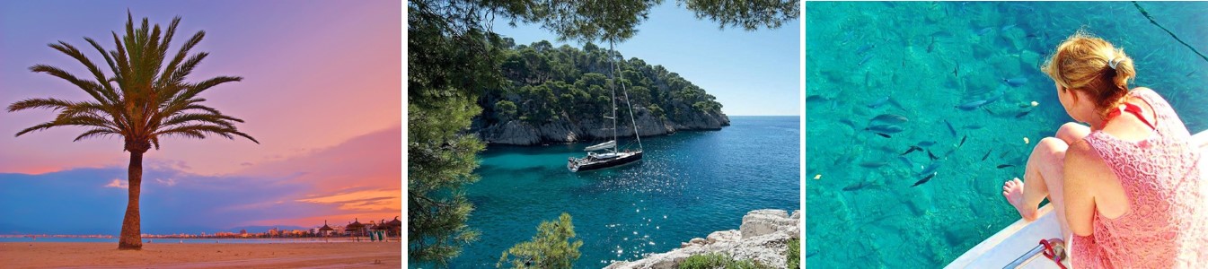 Majorca Sailing Triple Picture 1