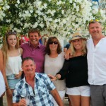 Family sailing in the Saronic Islands in 2015