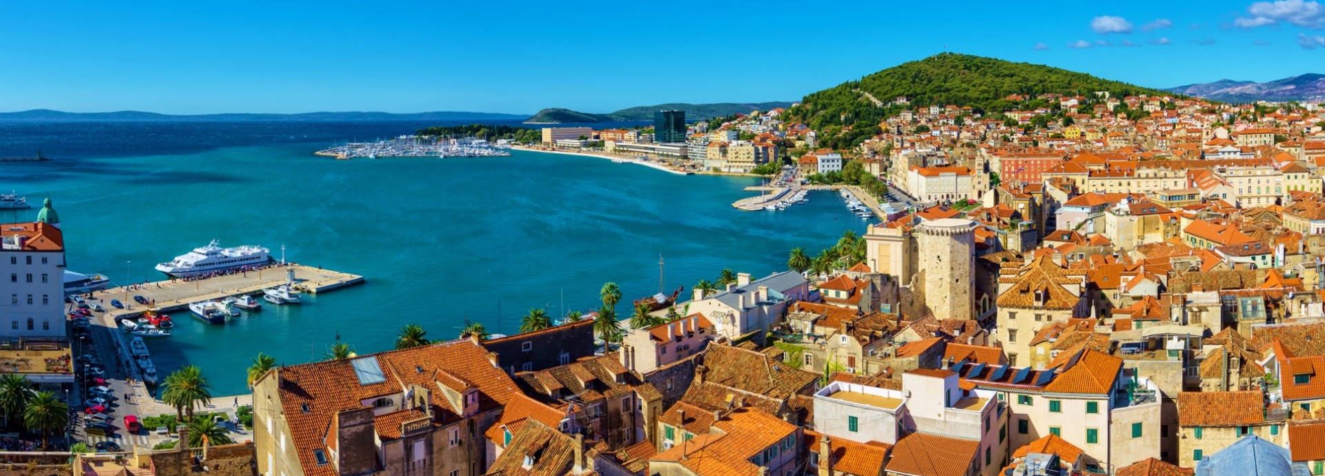 Split panorama courtesy of the Croatian National Tourist Board