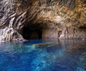 Cave for Palmarola Island