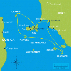 One week Tuscan Islands