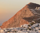 Folegandros landscape greece