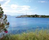 Kastus Bay with flowers