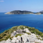 The view from the monastry on Kyra Panagia