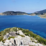 The view from the monastry on Kyra Panagia