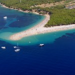 Golden Cape on Zlatni Rat Island Brac