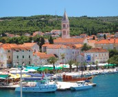 Trogir Promenade Blue Sky