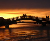 Lefkas Town Bridge by Alex Allan