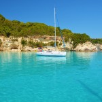 Beneteau 40 anchored in Emerald Bay