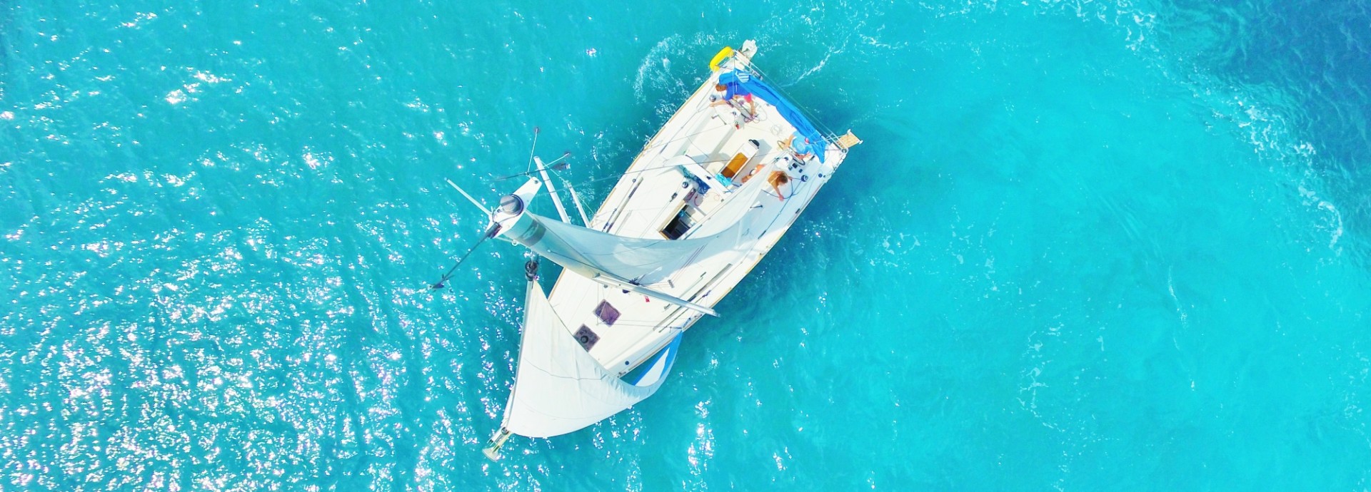 Beneteau 35 sailing past Kyra Panagia Island