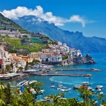 Amalfi coast view