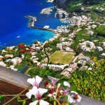 A view of gorgeous Capri Island