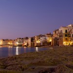 Cefalu at night