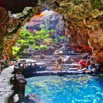 Lava tunnels - Jameos del Agua Lanzarote