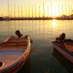 Sunset in Sayaidha in the North Ionian taken by Theo Stocker