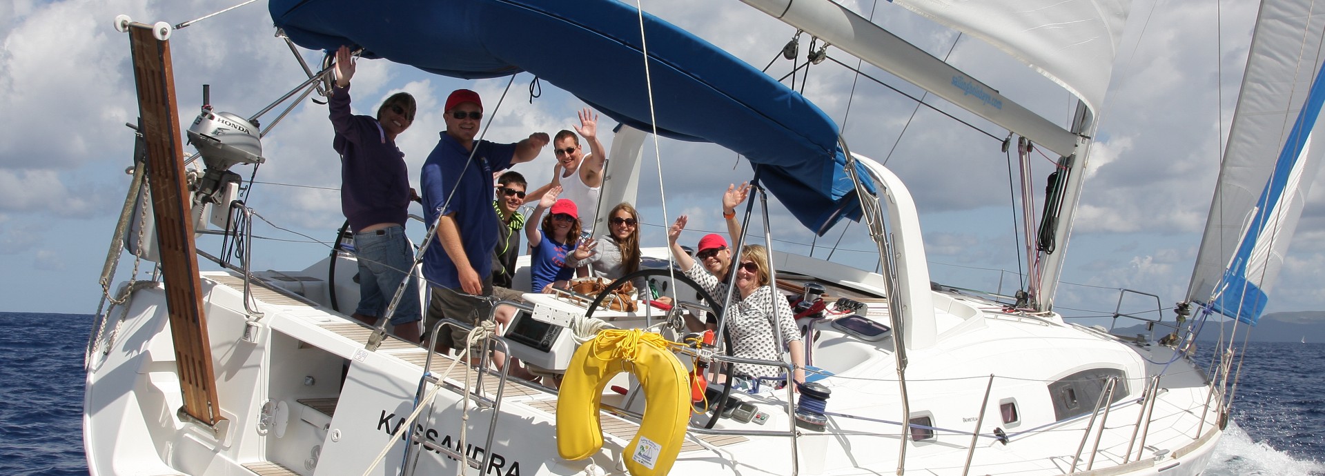 Sailing the Beneteau 50 with Tom the Skipper