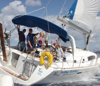 Sailing the Beneteau 50 with Tom the Skipper