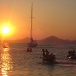 Sunset from Dhokos Island