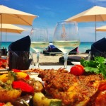 Wine on the beach in Corsica\'s Porto Vecchio