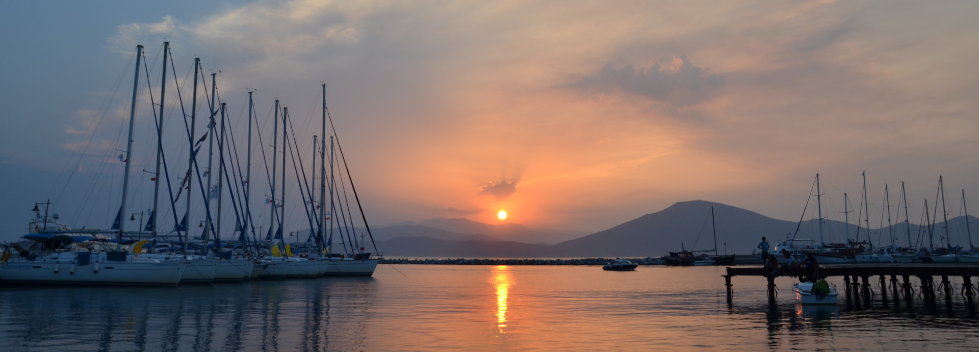 Sunset in Orei, Sporades Islands 2