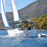 Beneteau 361 Sailing in the South Ionian off Skorpios