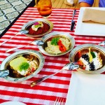 Turkish dips at dinner time at the Grill restaurant in Gocek