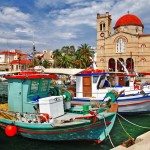 Aegina Fishing Boats in the Saronic Islands