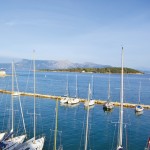 Corfu Harbour, Corfu Town