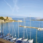 Corfu Harbour, Corfu Town