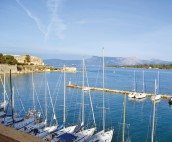 Corfu Harbour, Corfu Town