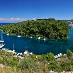 Bay near Gaios on Paxos Island