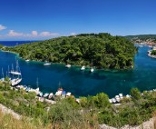 Bay near Gaios on Paxos Island