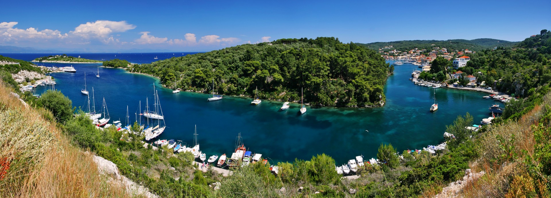 Bay near Gaios on Paxos Island