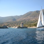 Beneteau 40 Sailing past Kalamos