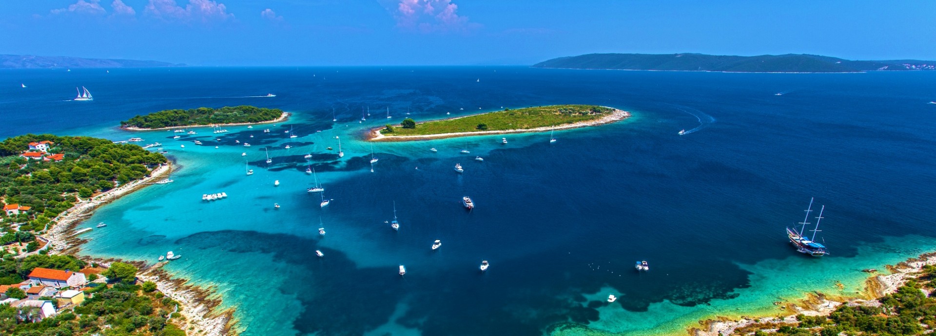 Otok Drevnik and surrounding islands courtesy of the Croatian National Tourist Board