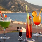 Cocktails at Harry's resturant and bar Oludeniz