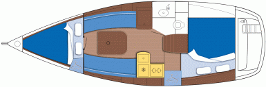 Beneteau 311 Layout