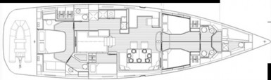 Jeanneau 65 Layout