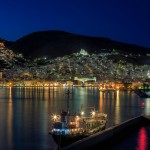 Syros at night