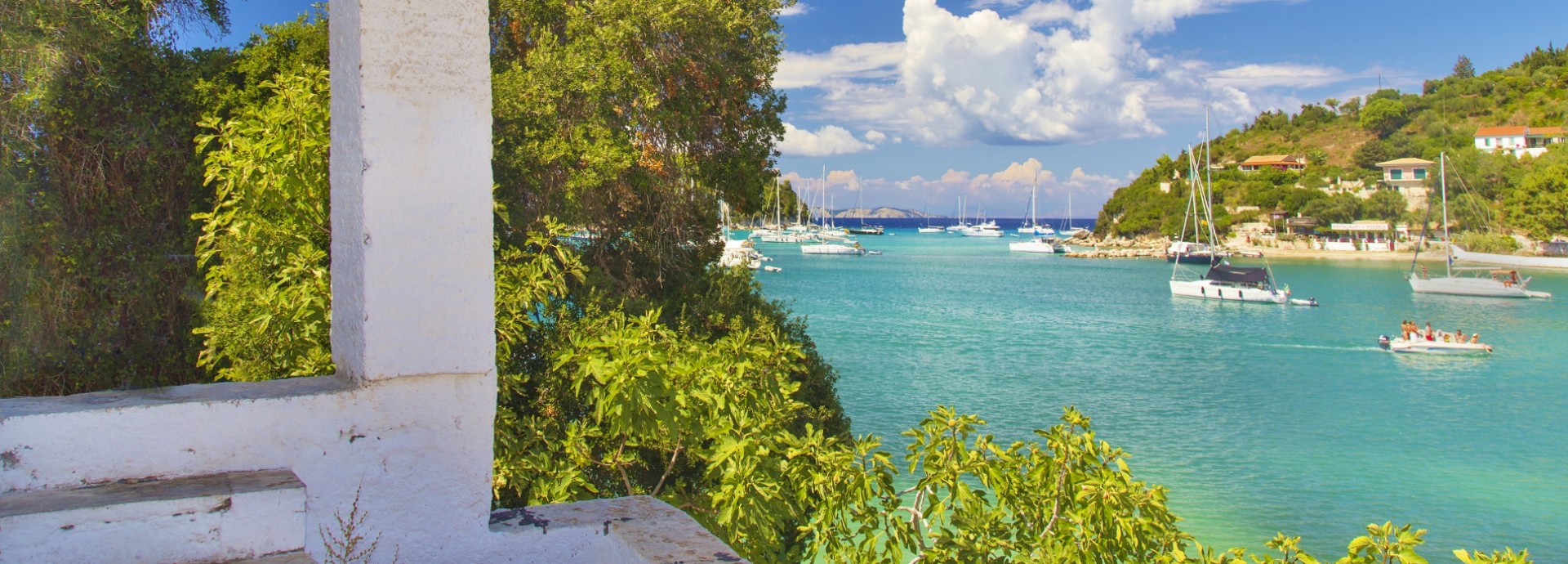 Lakka Bay & Church - taken by David Bentley