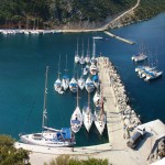 Frikes Harbour from Above