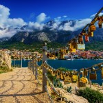 Padlocks in Makarska courtesy of the Croatian National Tourist Board