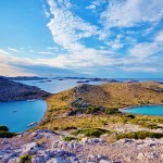 View of the Kornati Islands from the top of the hill